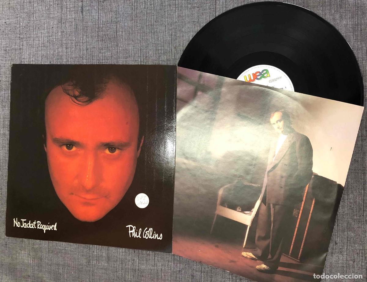 Discos de vinilo: LP PHIL COLLINS NO JACKET REQUIRED. WEA 1985