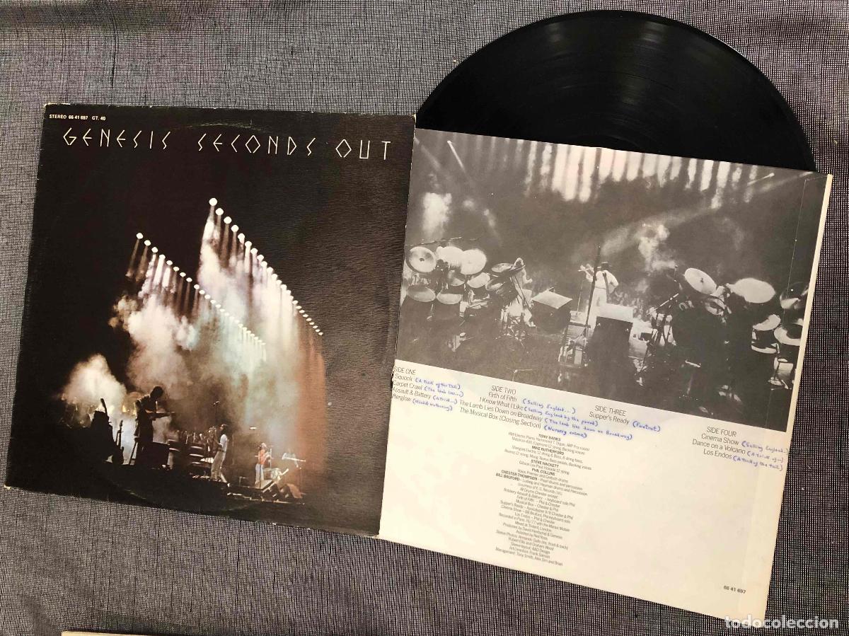 Discos de vinilo: 2 LP GENESIS SECONDS OUT. FONOGRAM 1977 - Foto 1