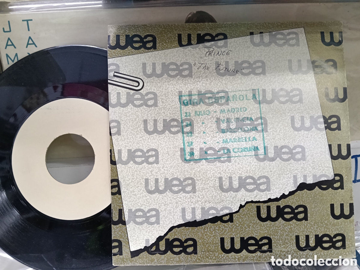Discos de vinilo: Prince single test pressing the future - Foto 2
