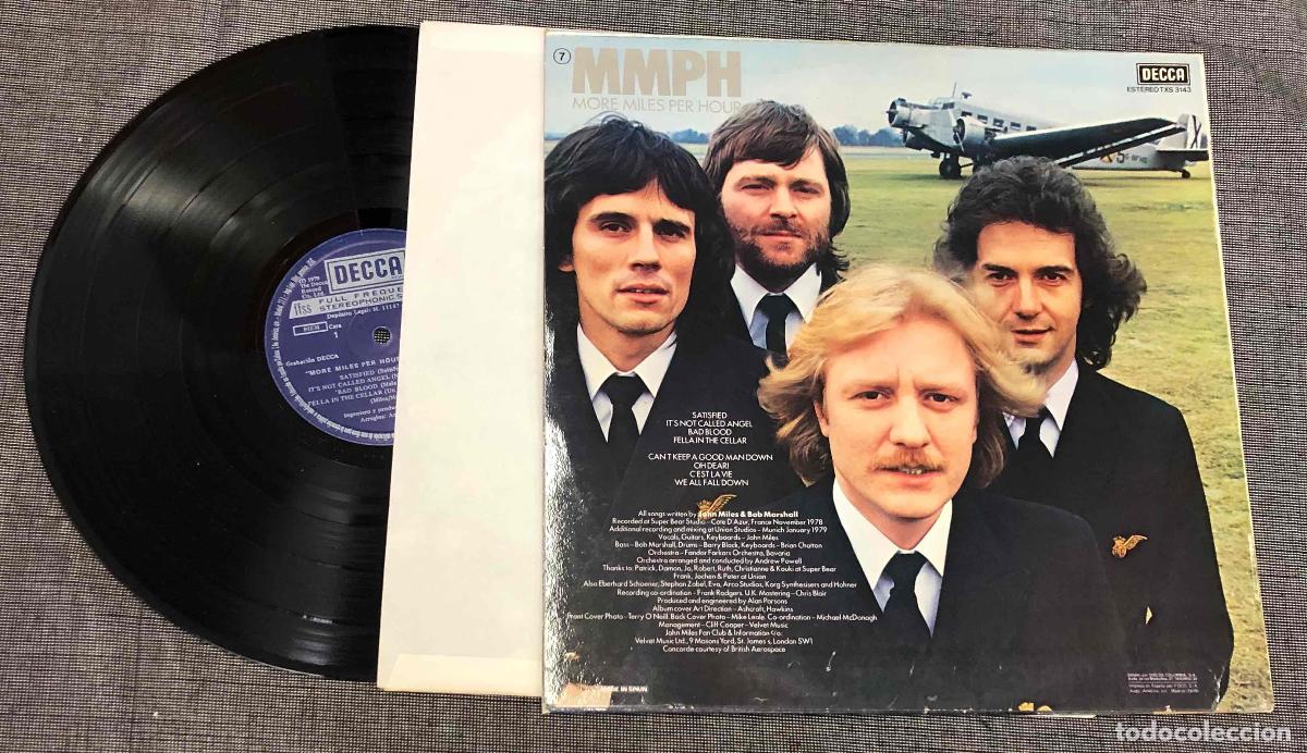 Discos de vinilo: LP MMPH MORE MILES PER HOUR. DECCA 1979 - Foto 2