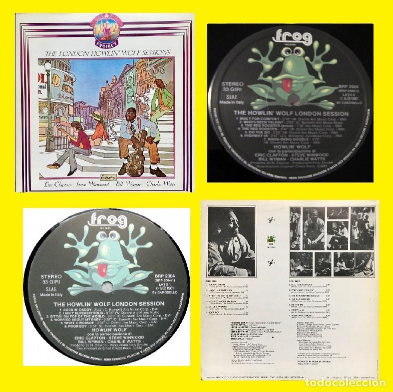Discos de vinilo: HOWLIN WOLF the london howlin wolf sessions 1970 ER CLAPTON, ROLLING STONES. Chess, ORG EDT USA, EXC