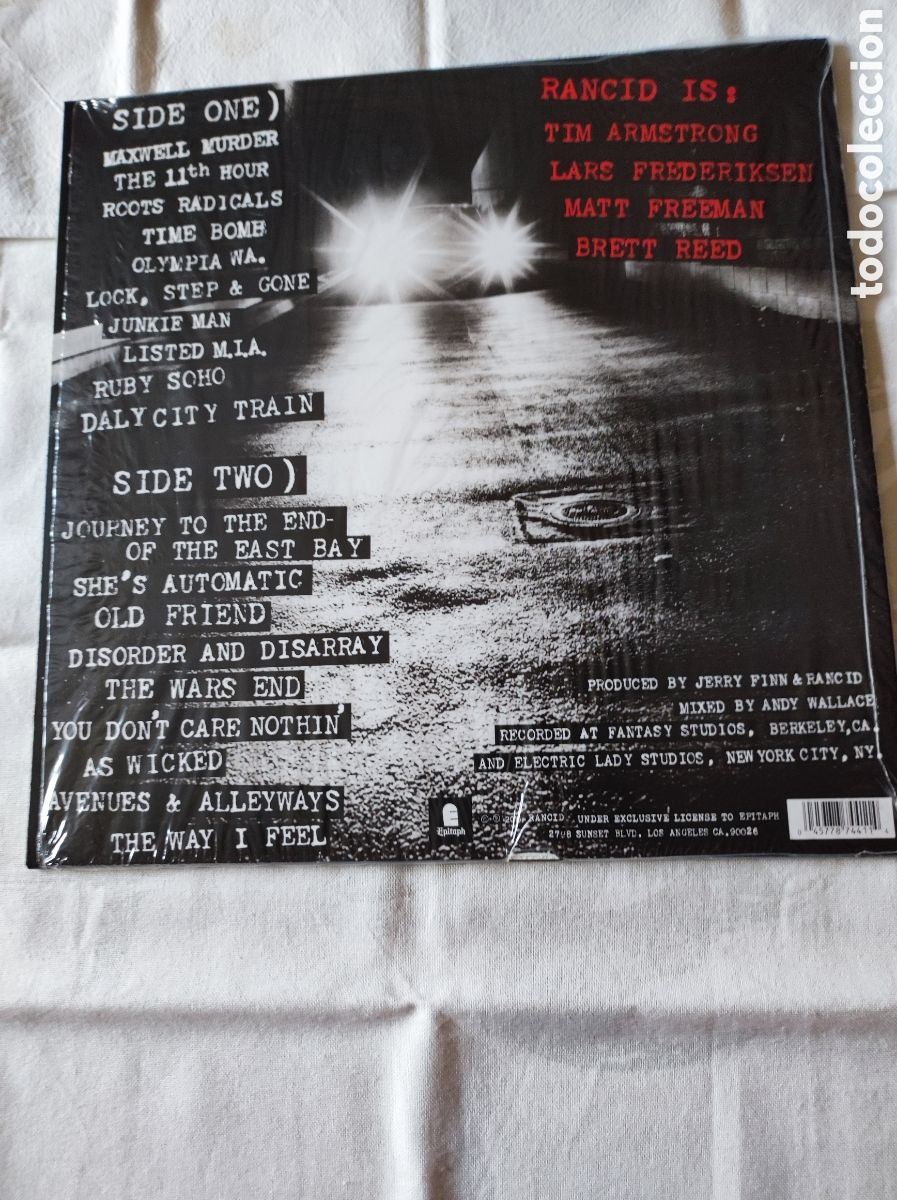 Discos de vinilo: RANCID - ...AND OUT COME THE WOLVES - Foto 2