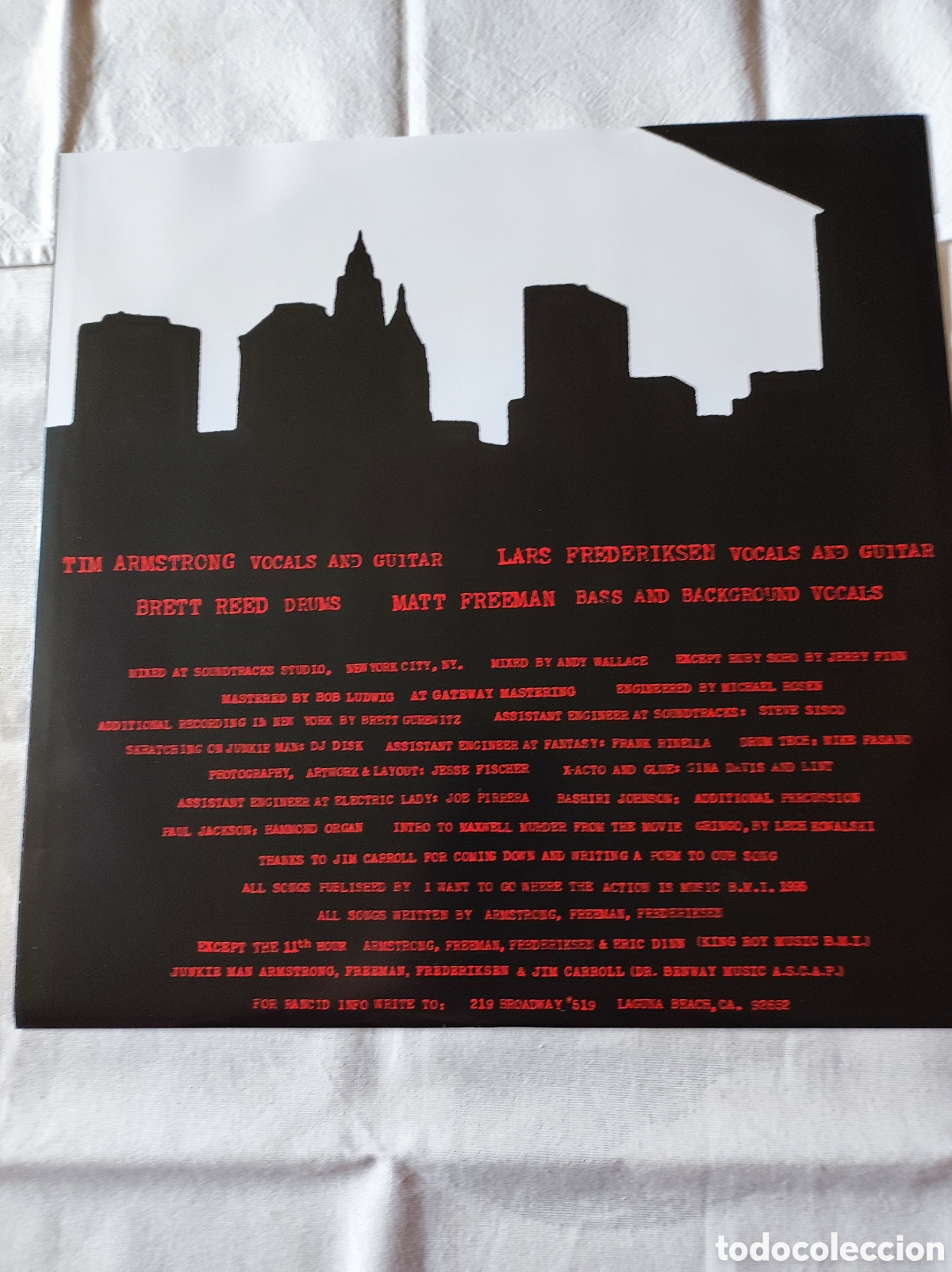 Discos de vinilo: RANCID - ...AND OUT COME THE WOLVES - Foto 4