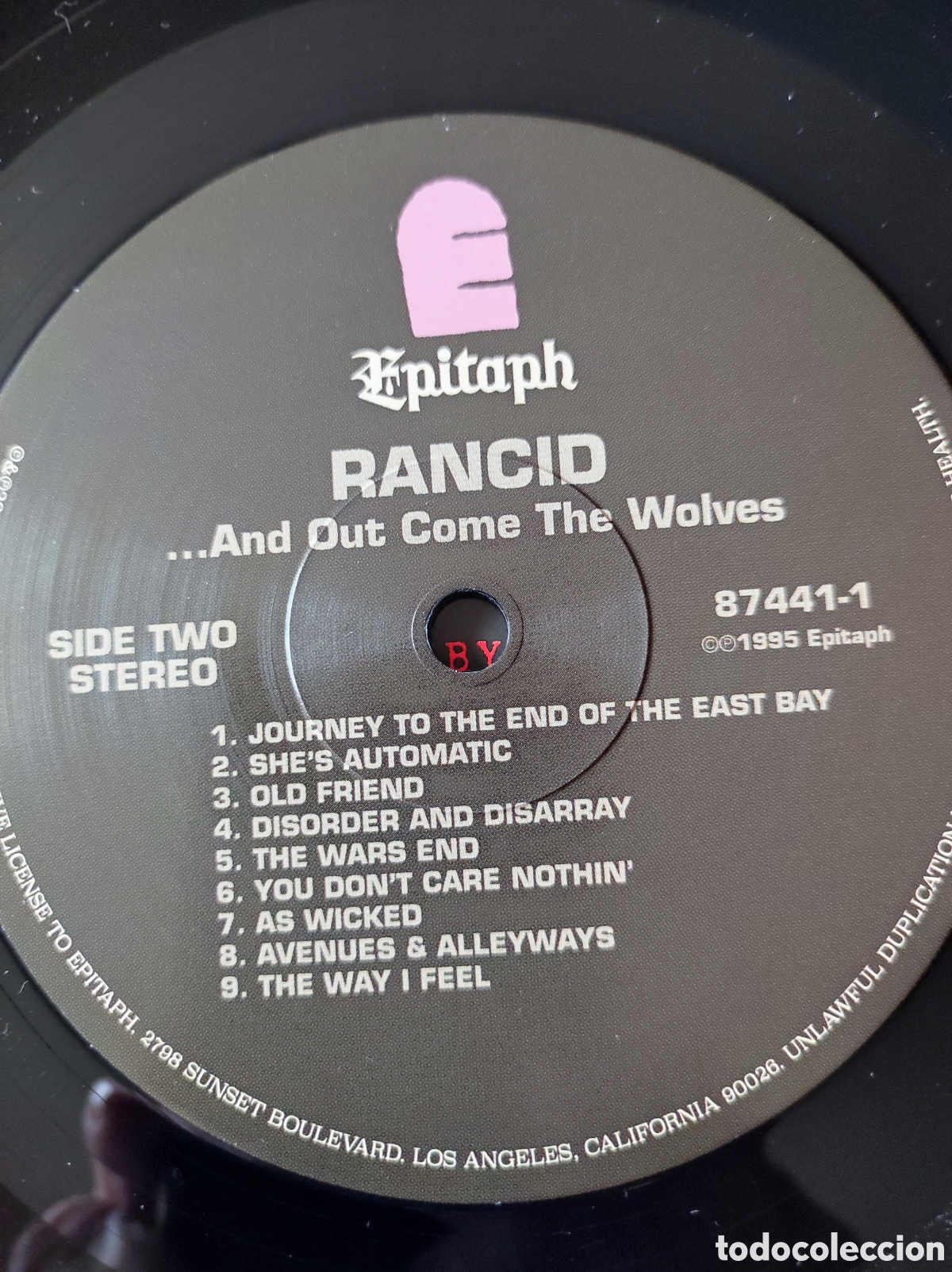 Discos de vinilo: RANCID - ...AND OUT COME THE WOLVES - Foto 6