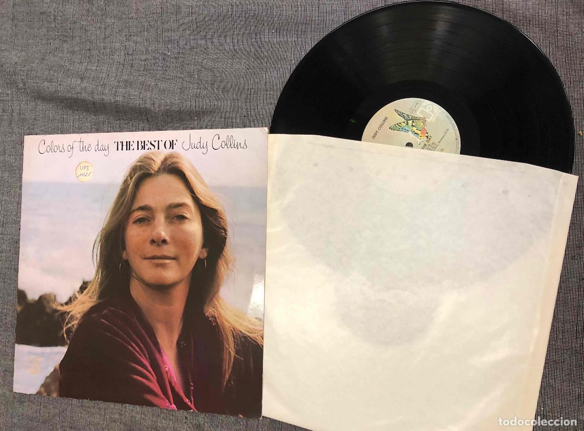 Discos de vinilo: LP THE BEST OF JUDY COLLINS COLORS OF THE DAY. ELEKTRA 1972