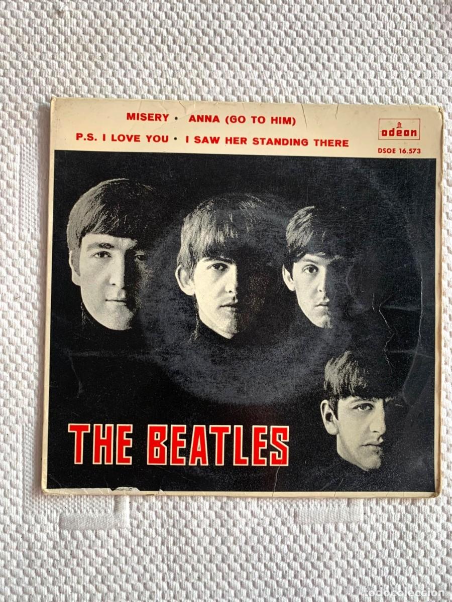 Discos de vinilo: The Beatles - EP Misery / I Saw Her Standing There - Ode&oacute;n 1964 (DSOE 16.573)