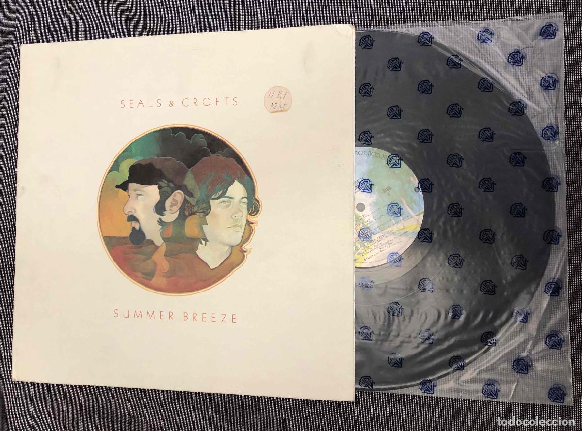 Discos de vinilo: LP SEALS & CROFTS SUMMER BREEZE. WARNER 1972 - Foto 1