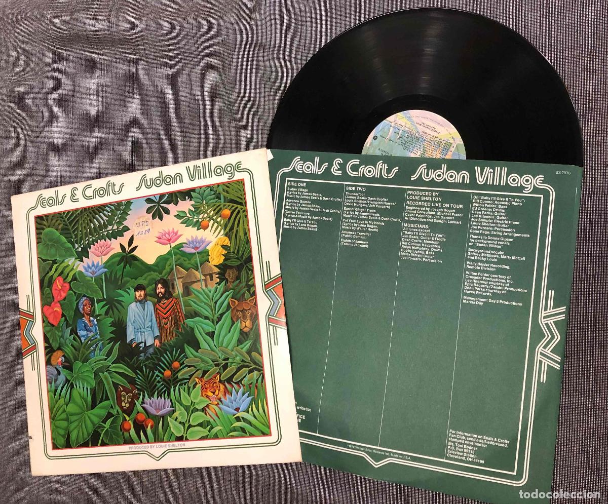 Discos de vinilo: LP SEALS & CROFTS SUDAN VILLAGE. WARNER 1976