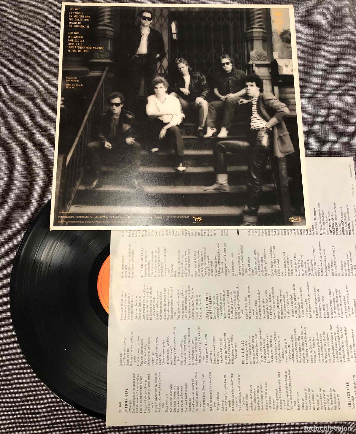 Discos de vinilo: LP BILLY JOEL AN INNOCENT MAN. CBS 1983 - Foto 2