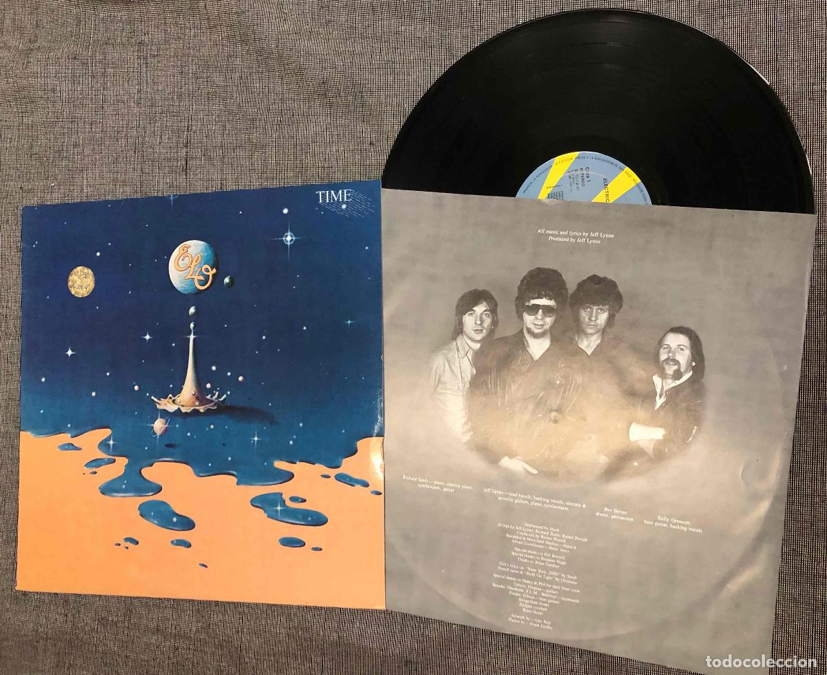 Discos de vinilo: LP ELECTRIC LIGHT ORCHESTRA ELO TIME. CBS 1981