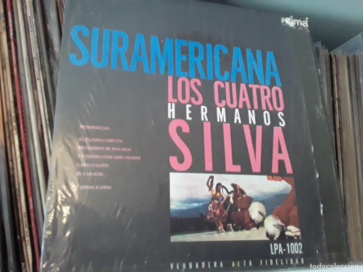 Discos de vinilo: Los 4 Hermanos Silva - Suramericana (LP, Album) edic. venezuela