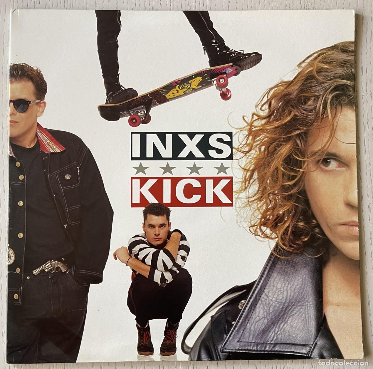 Discos de vinilo: INXS - KICK (VINILO LP 12&rdquo; MERCURY 1987 REF 832721-1) CARPETA DESPLEGABLE GATEFOLD EDICI&Oacute;N ESPA&Ntilde;A