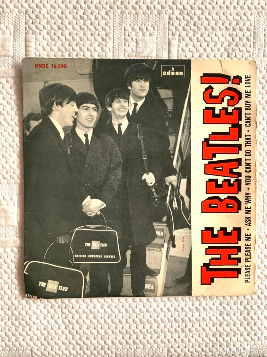 Discos de vinilo: The Beatles - EP Please Please Me / Can't Buy Me Love - Ode&oacute;n 1964 (DSOE 16.590)