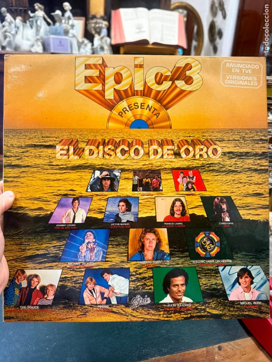 Discos de vinilo: LP EPIC 3 - EL DISCO DE ORO - Foto 1