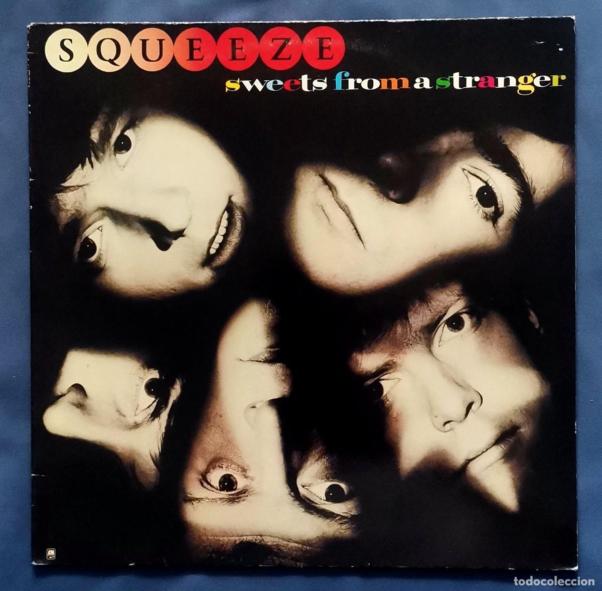 Discos de vinilo: Squeeze &ndash; Sweets From A Stranger LP 1982 ed espa&ntilde;ola