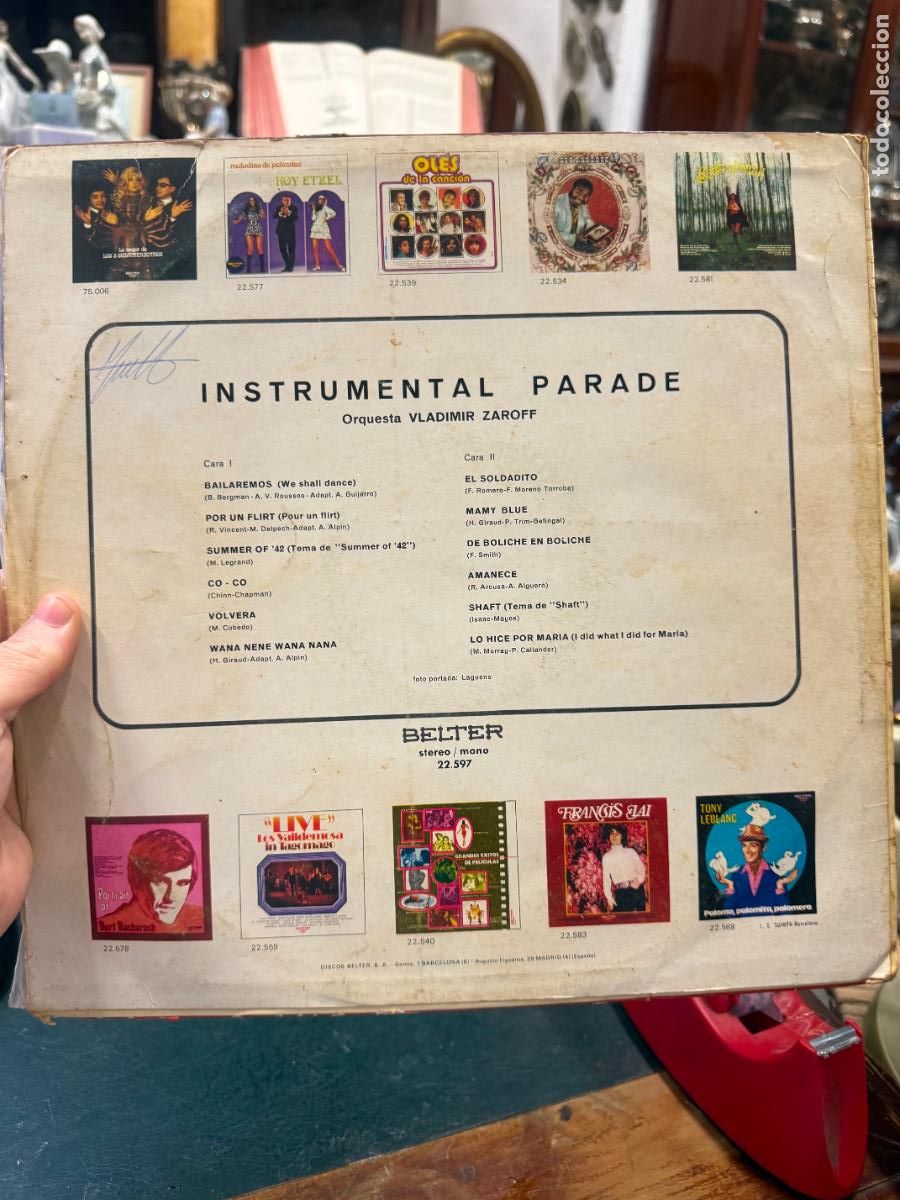 Discos de vinilo: LP INSTRUMENTAL PARADE - Foto 2