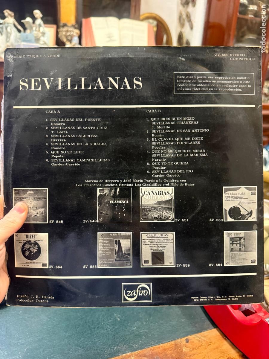 Discos de vinilo: LP SEVILLANAS ------ - Foto 2