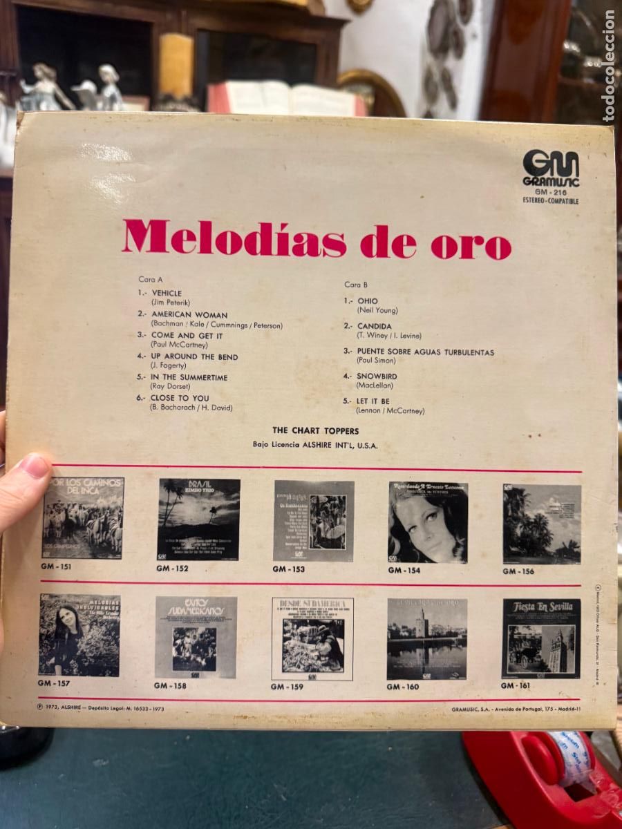 Discos de vinilo: LP MELODIAS DE ORO - - Foto 2