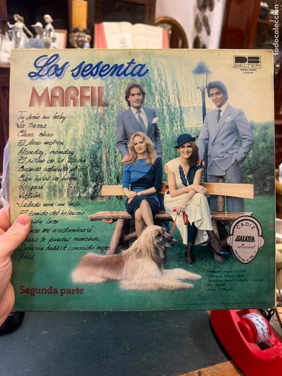 Discos de vinilo: LP LOS SESENTA - MARFIL - Foto 2
