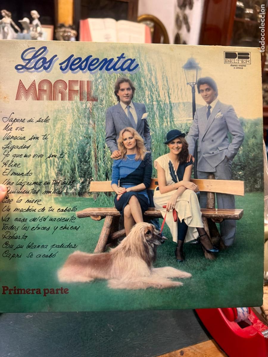Discos de vinilo: LP LOS SESENTA - MARFIL - Foto 1