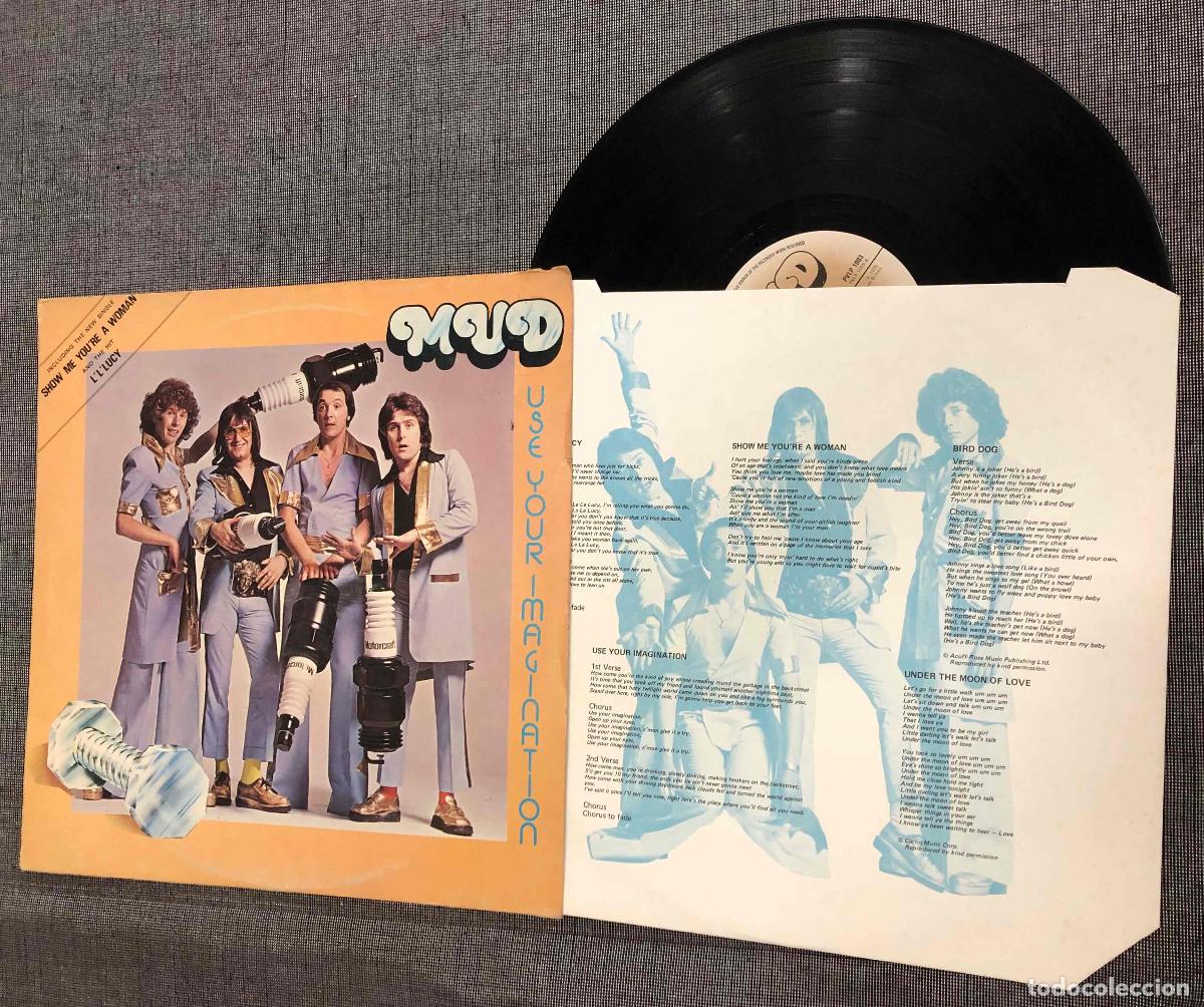 Discos de vinilo: LP MUD USE YOUR IMAGINATION. PRIVATE STOCK 1975
