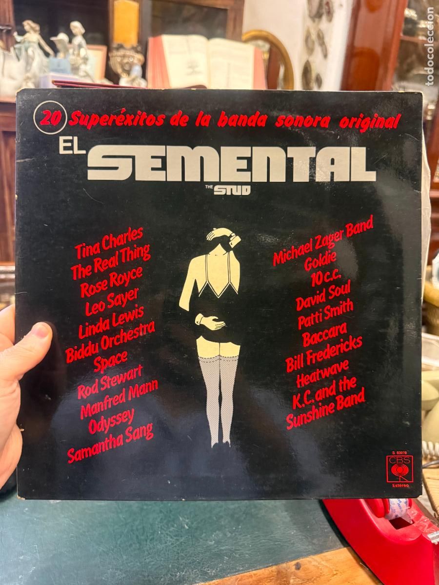 Discos de vinilo: LP SUPEREXITOS DE LA BANDA ORIGINAL EL SEMENTAL