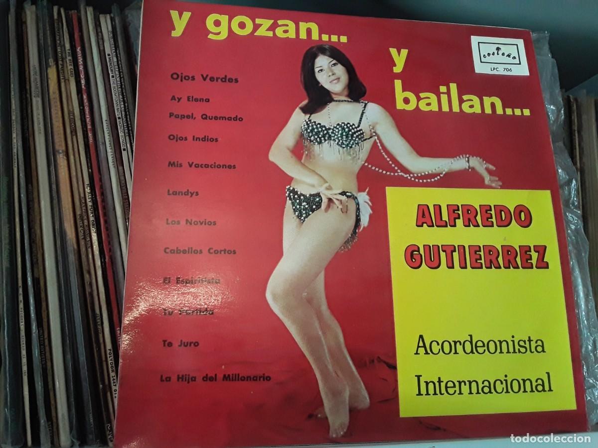Discos de vinilo: Alfredo Gutierrez - y gozan y bailan - lp edic. venezuela
