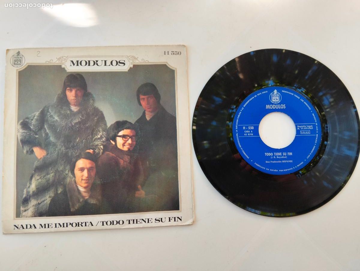 Discos de vinilo: MODULOS, NADA ME IMPORTA, EDITA HISPAVOX, A&Ntilde;O 1969