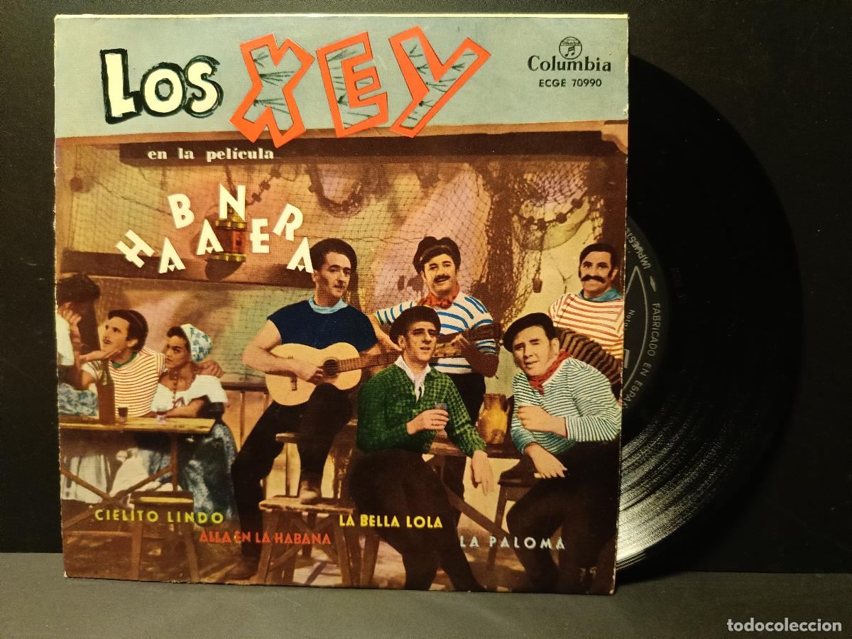 Discos de vinilo: LOS XEY HABANERA LA PALOMA +3 EP COLUMBIA 1959 PEPETO