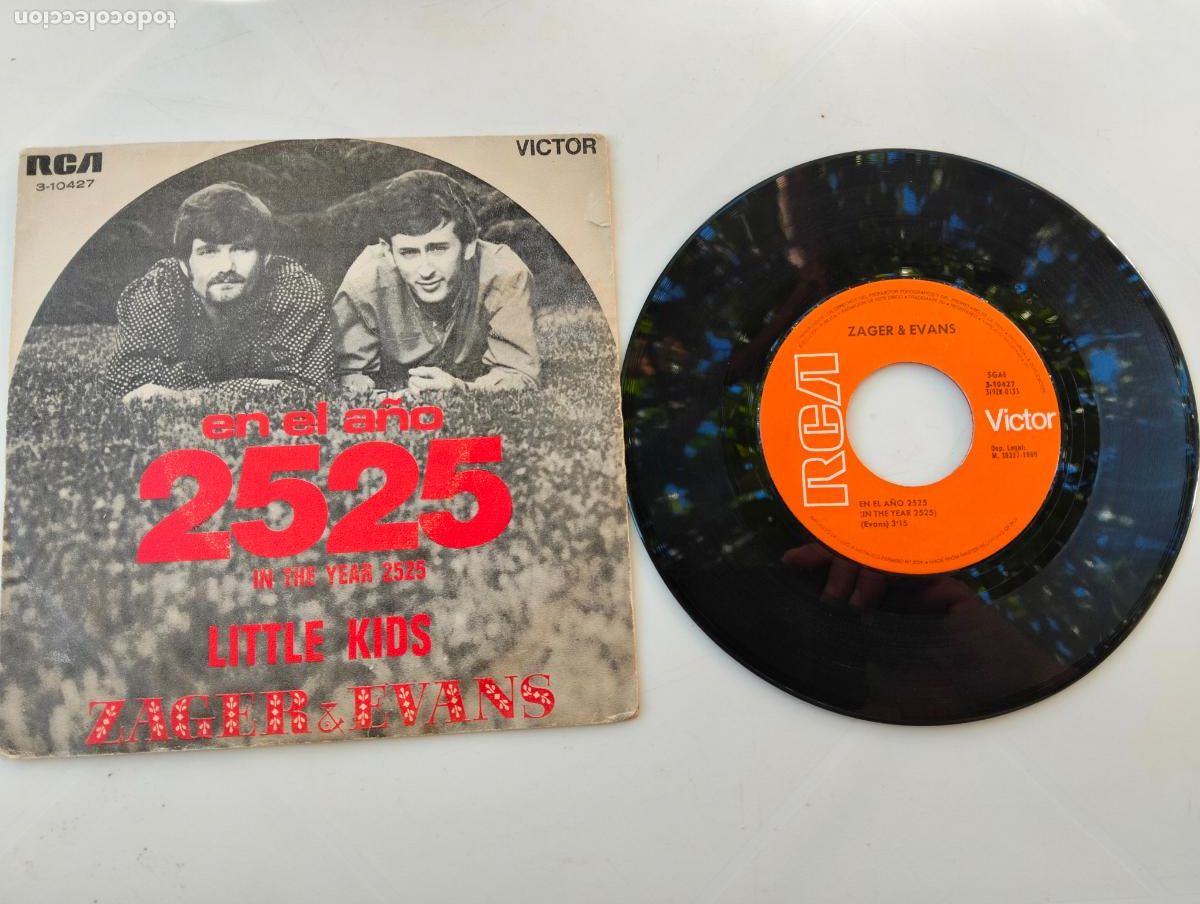 Discos de vinilo: ZAGER & EVANS, EN EL A&Ntilde;O 2525, EDITA RCA, A&Ntilde;O 1969