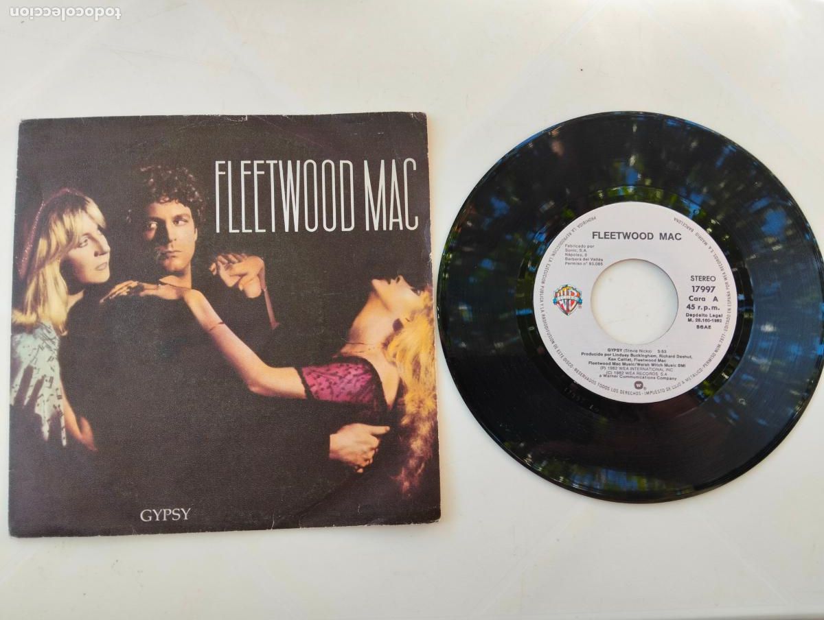 Discos de vinilo: FLEETWOOD MAC, GYPSY, EDITA RWEA RECORDS, A&Ntilde;O 1982