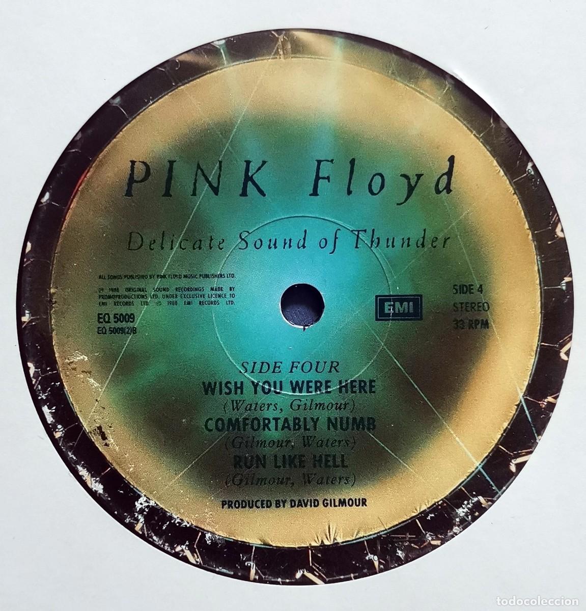 Discos de vinilo: Pink Floyd &ndash; Delicate Sound Of Thunder S&Oacute;LO LP 2! SIN PORTADA