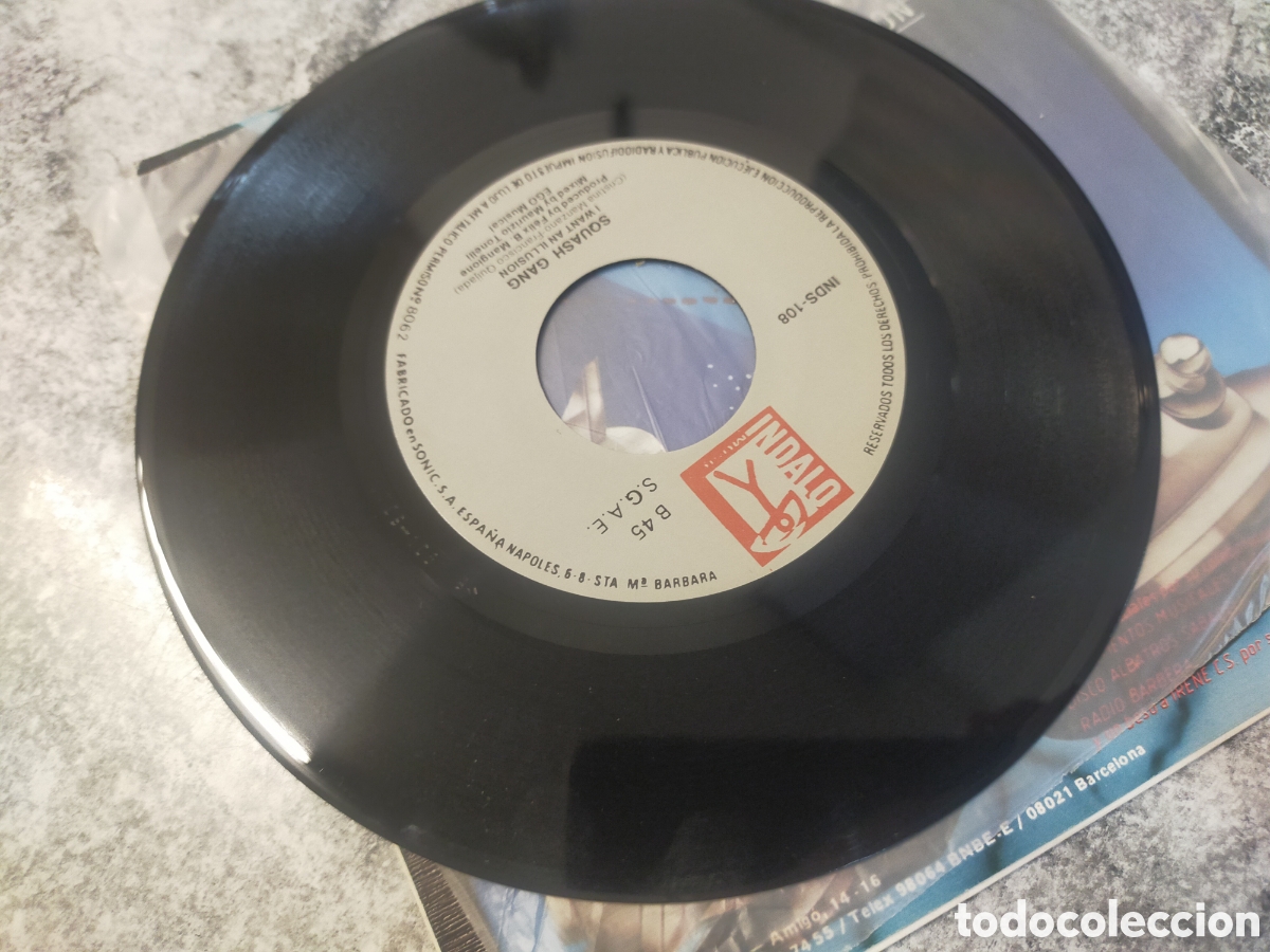 Discos de vinilo: Single Squash Gang con el tema &rdquo;I Want An Illusion&rdquo; - Foto 6