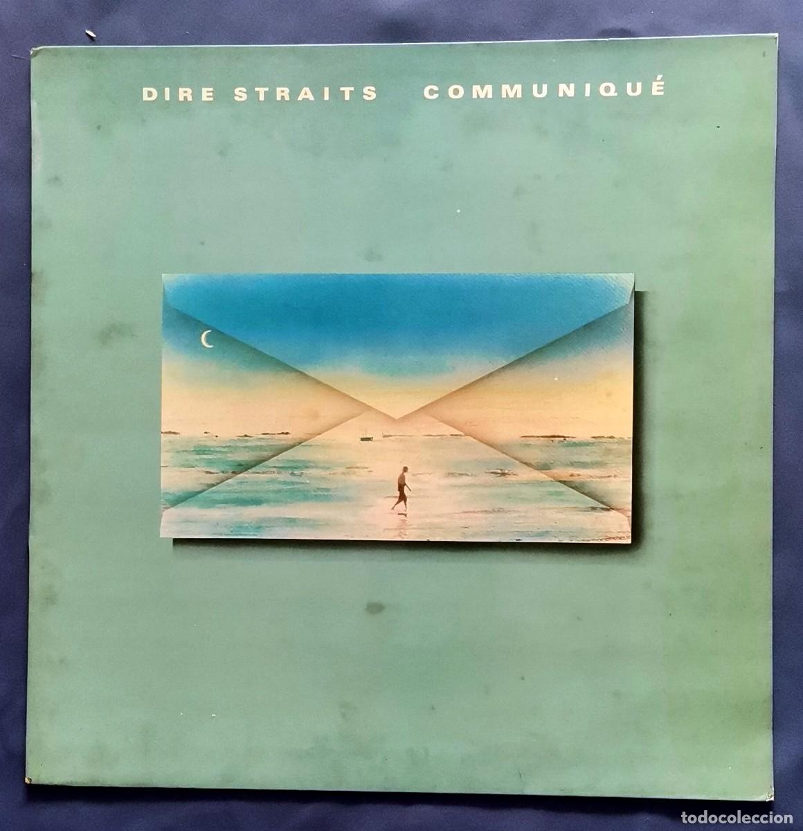 Discos de vinilo: Dire Straits &ndash; Communiqu&eacute; LP 1979 Espa&ntilde;a incl. encarte