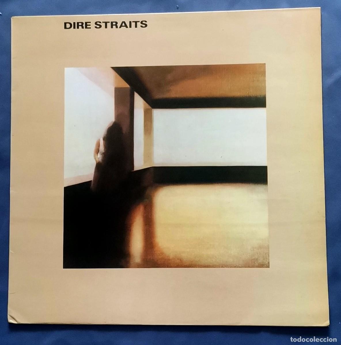 Discos de vinilo: Dire Straits &ndash; Dire Straits LP 1978 Espa&ntilde;a incl. encarte