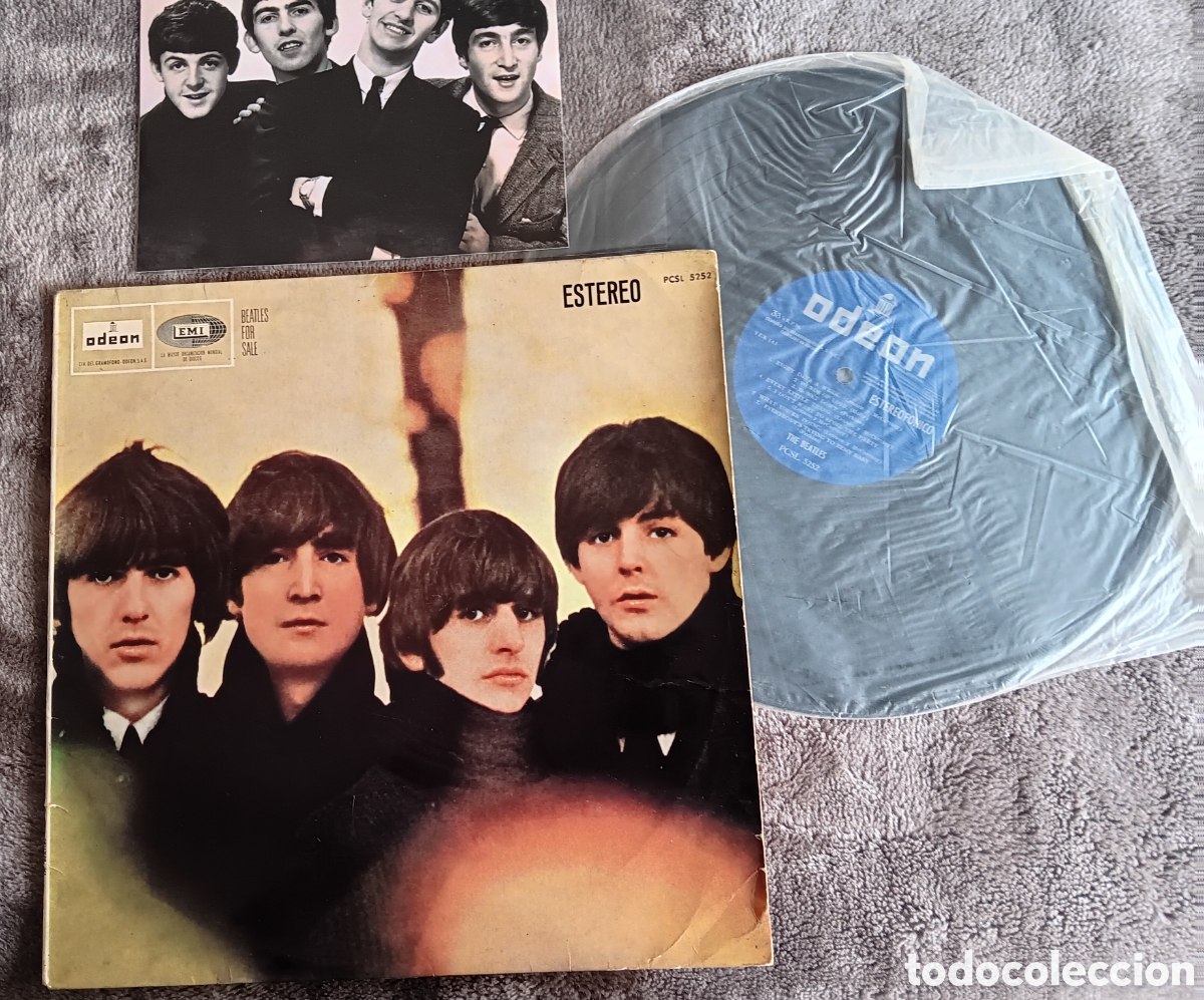 Discos de vinilo: BEATLES PRIMERA EDICION ESTEREO ROTULADO EN LA DERECHA PORTADA
