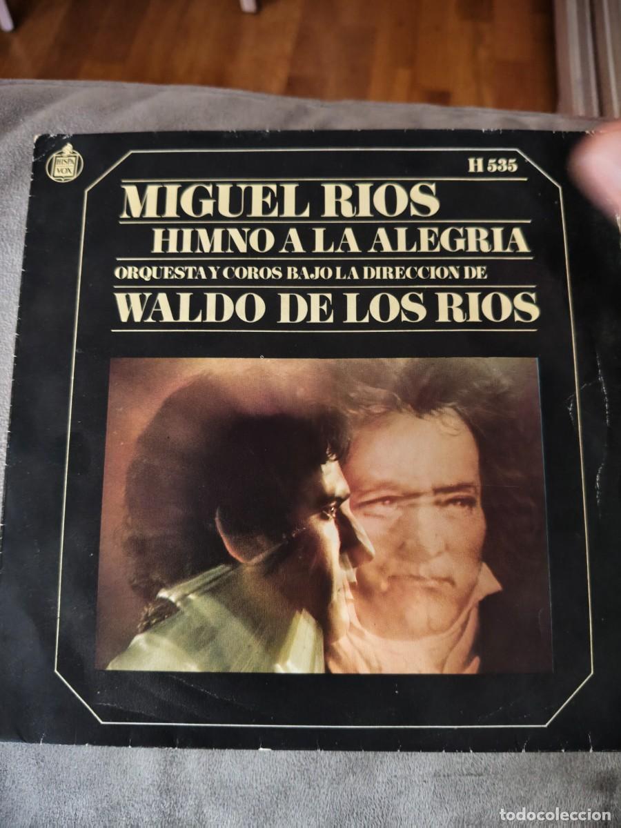 Discos de vinilo: Miguel R&iacute;os. Himno a la alegria - Foto 1
