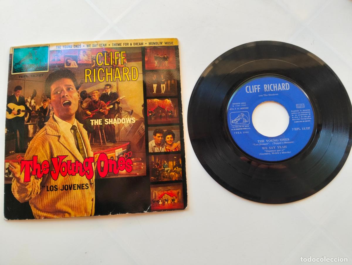 Discos de vinilo: CLIFF RICHARD, THE YOUNG ONES, EDITA LA VOZ DE SU AMO, A&Ntilde;O 1962