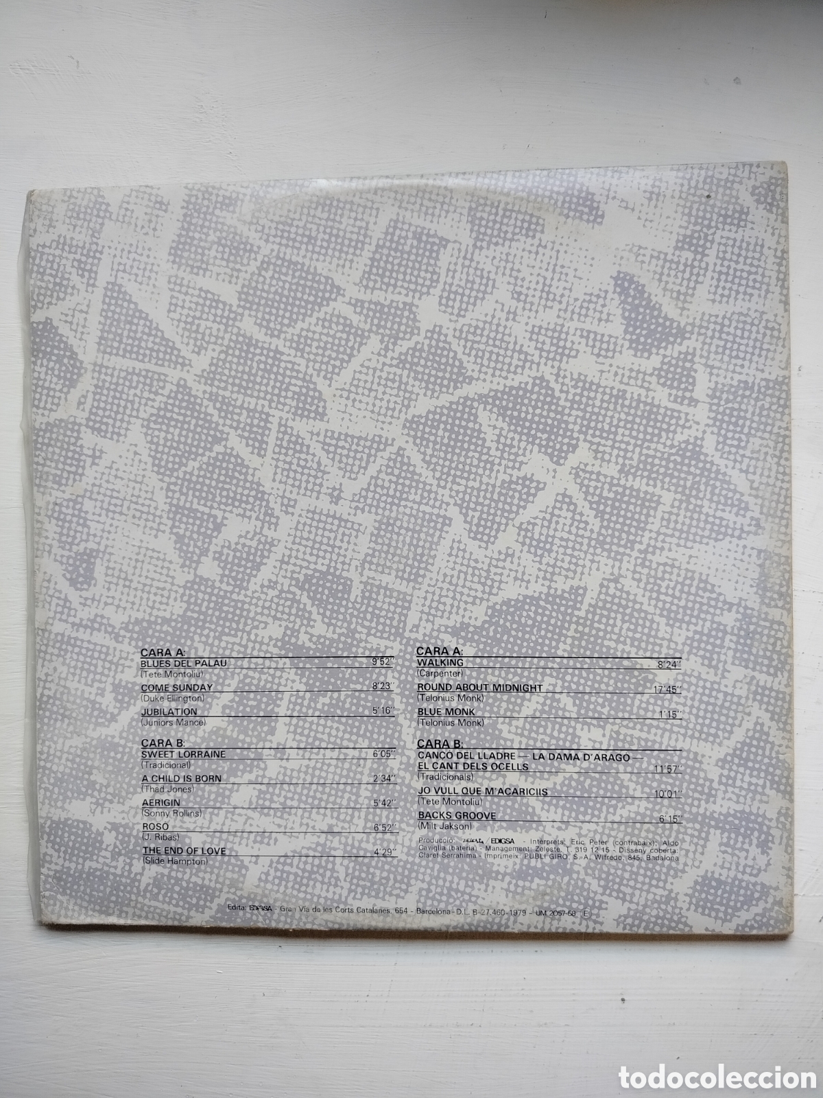 Discos de vinilo: Tete Montoliu 2xLPs. - Foto 2