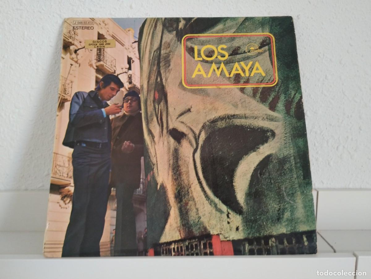 Discos de vinilo: Disco de Vinilo de Los Amaya &rdquo;Los Amaya Y Su Combo Gitanou&rdquo; - Foto 1