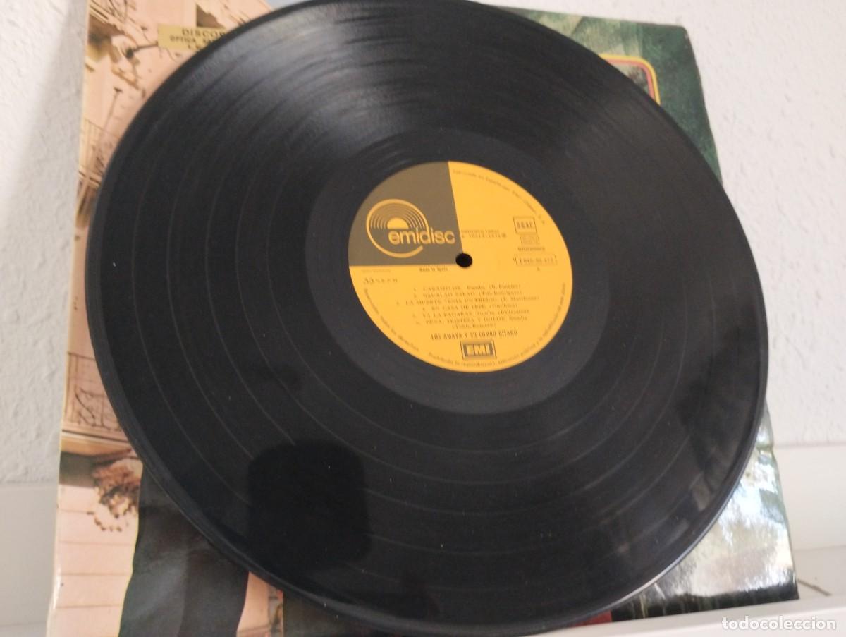 Discos de vinilo: Disco de Vinilo de Los Amaya &rdquo;Los Amaya Y Su Combo Gitanou&rdquo; - Foto 3