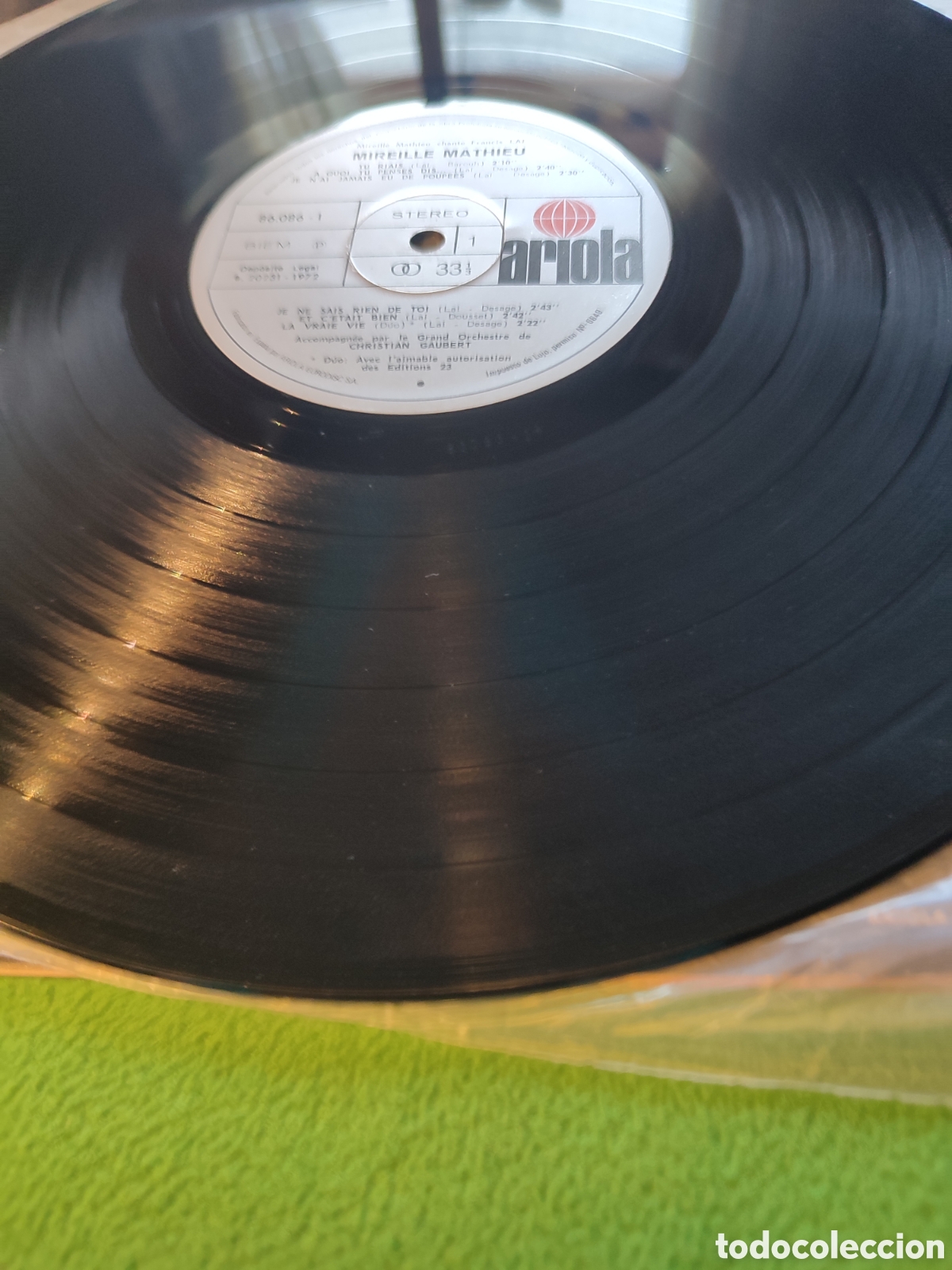 Discos de vinilo: Mireille Mathieu - Chante Francis Lai 1972 - Foto 3