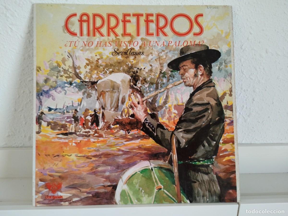 Discos de vinilo: Disco de Vinilo de Los Carreteros &rdquo;&iquest;T&uacute; no has visto a una paloma?&rdquo;