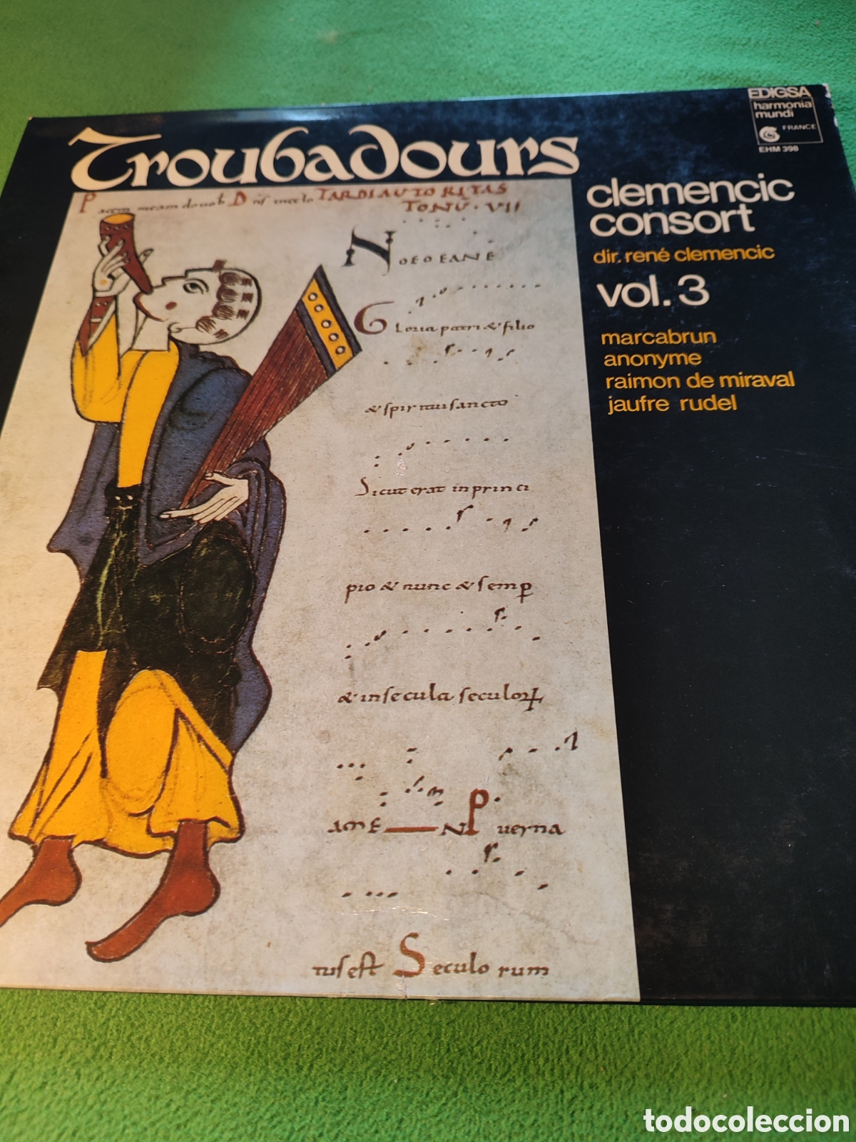 Discos de vinilo: Clemencic Consort - Troubadours Vol 3