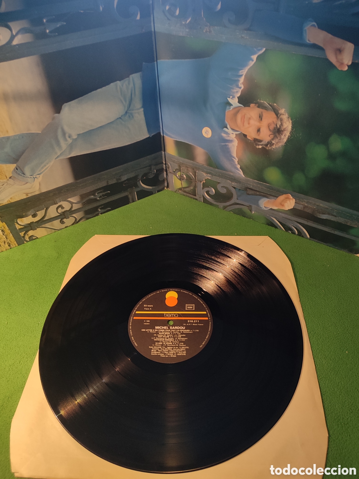 Discos de vinilo: Michel Sardou - Sardou edici&oacute;n francesa - Foto 2