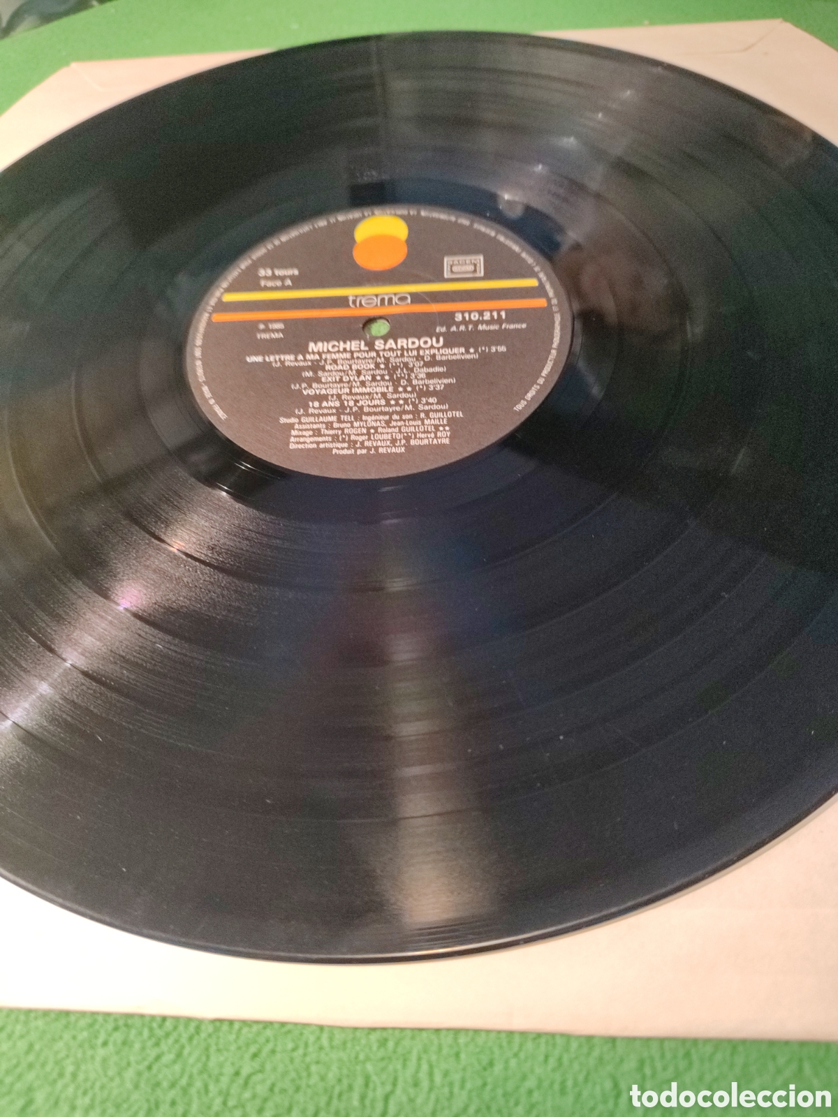 Discos de vinilo: Michel Sardou - Sardou edici&oacute;n francesa - Foto 3