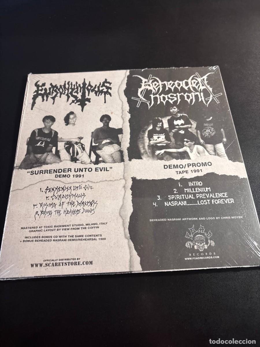 Discos de vinilo: Euronymous / Beheaded Nasrani Disco de vinilo + CD + Libreto black metal LP 12&rdquo;