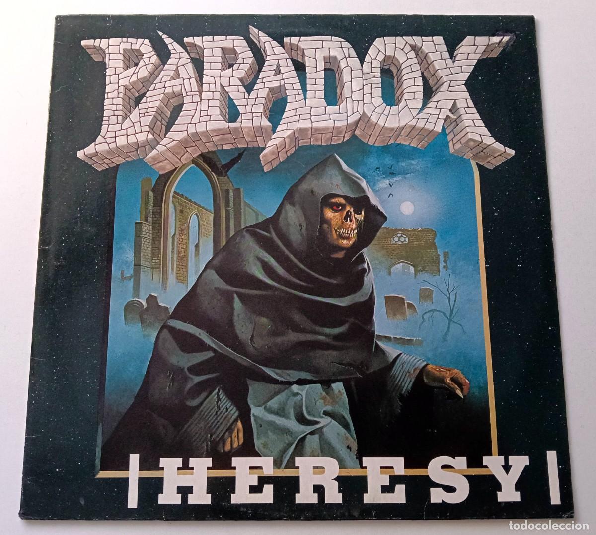 Discos de vinilo: LP PARADOX - HERESY (1990) - Foto 1