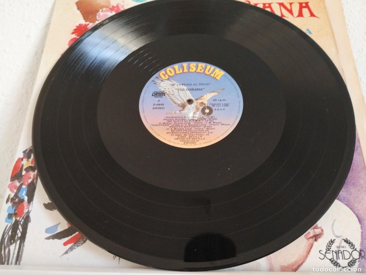 Discos de vinilo: Disco de Vinilo de Los Do&ntilde;ana &rdquo;De la Feria al Roc&iacute;o&rdquo; - Foto 3
