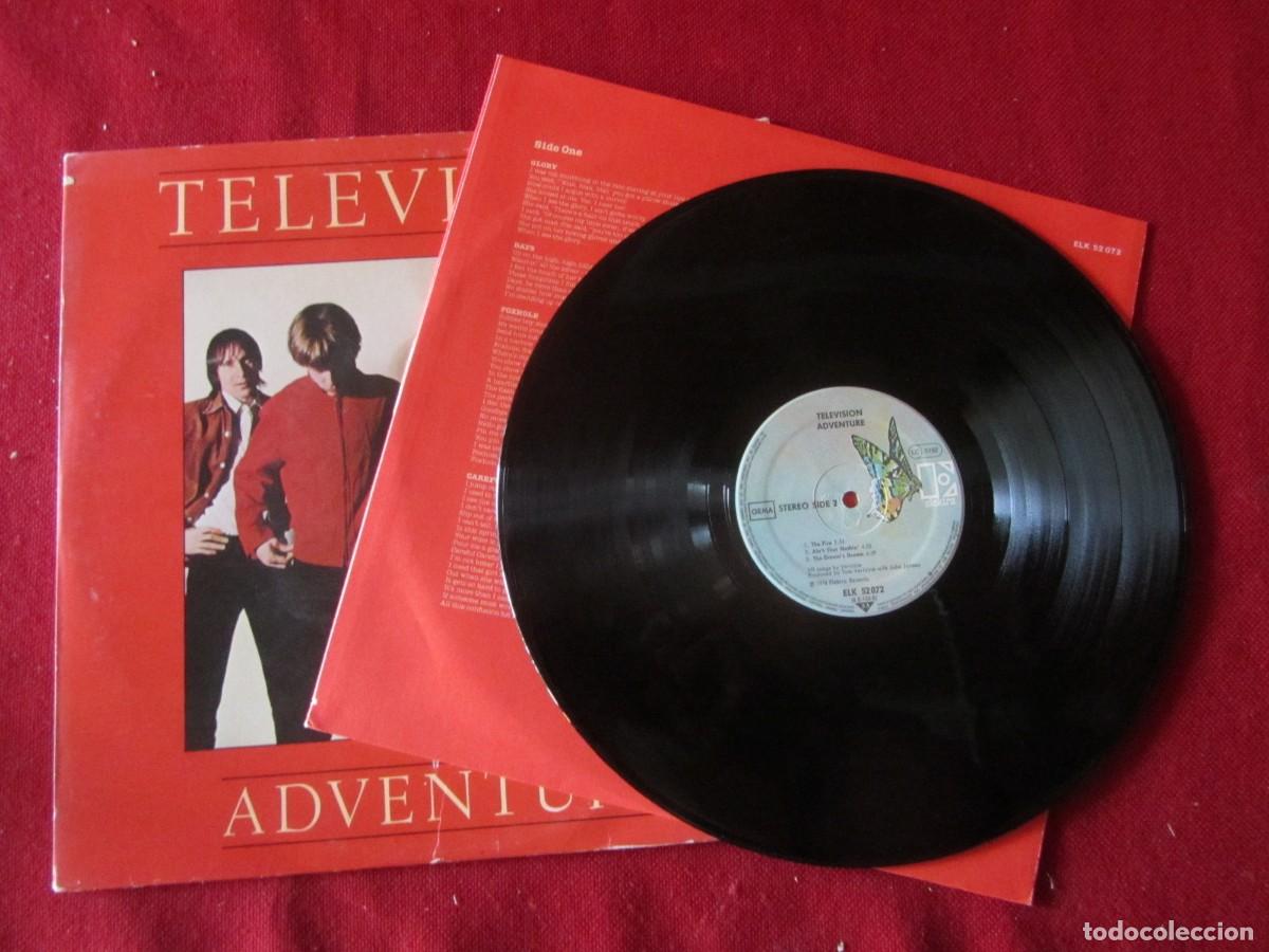 Discos de vinilo: LP TELEVISION. ADVENTURE. 1978 GERMANY - Foto 2